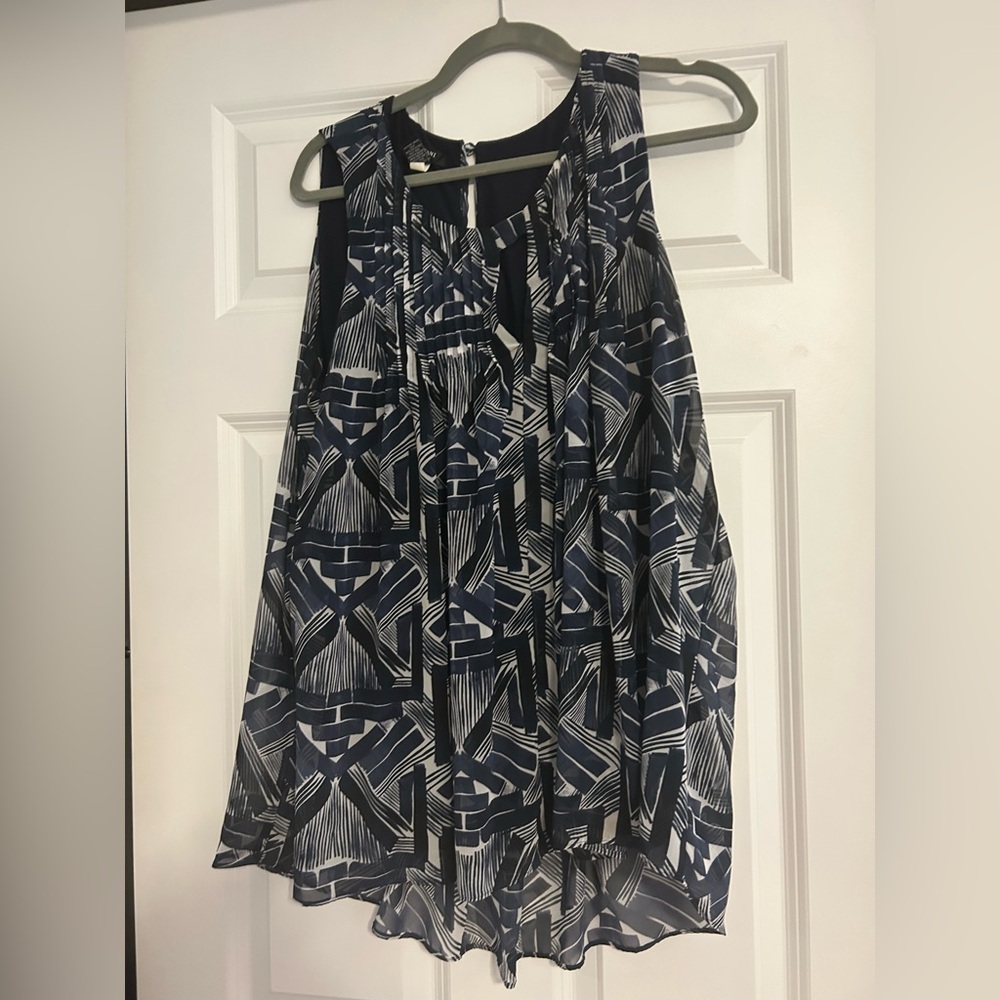 Sleeveless blouse